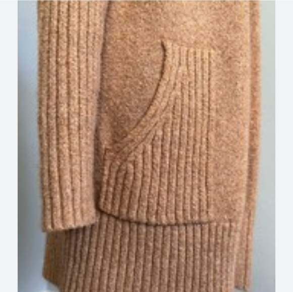 Christian Siriano Tan Women's Cardigan Size M - Picture 3 of 9